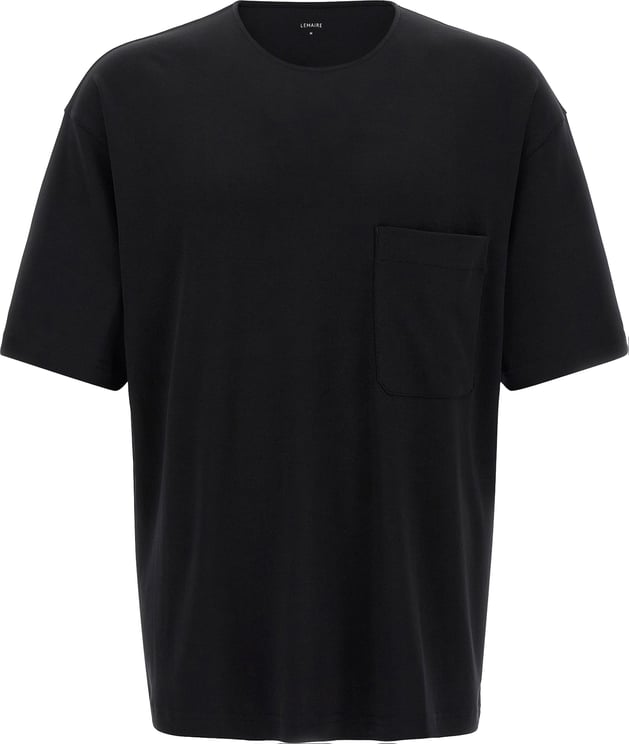 Lemaire Lemaire Black Cotton T-Shirt