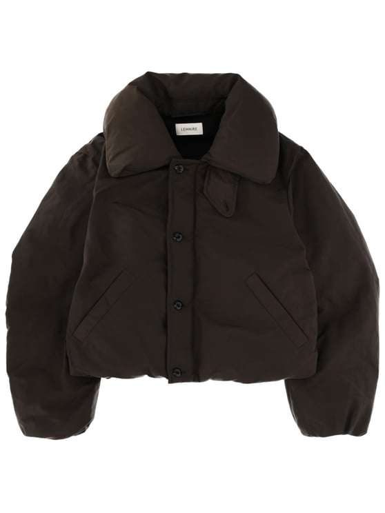 Lemaire Blouson Puffy Quilted Cotton Down Jacket