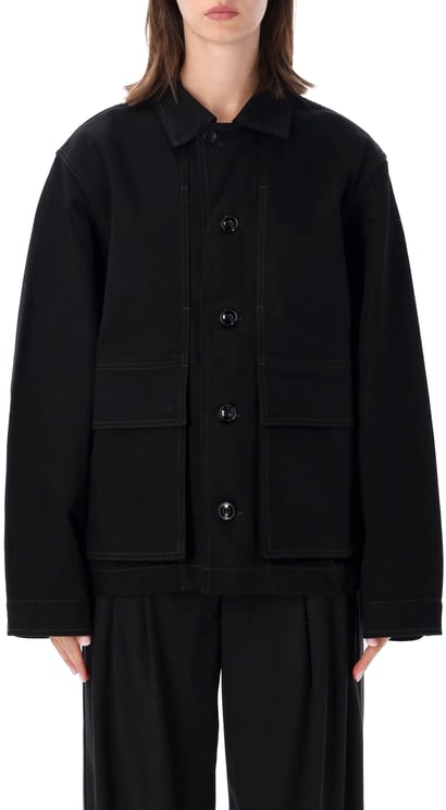 Lemaire Boxy Jacket Nero