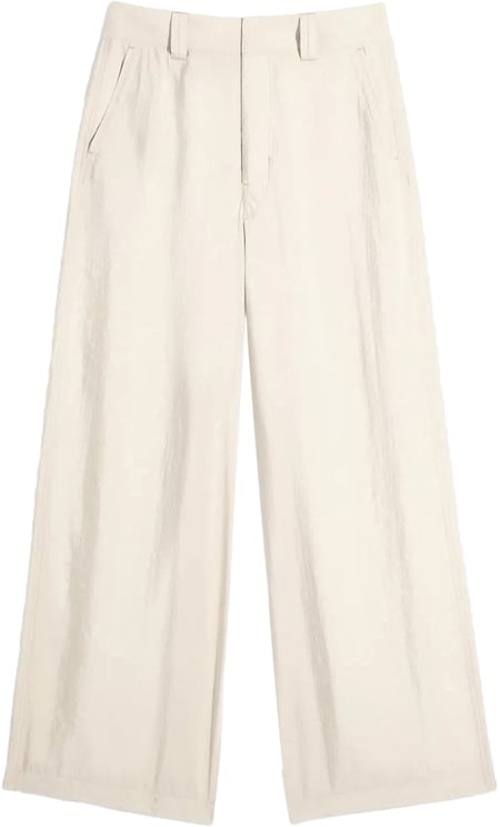 Lemaire Straight Tailored Pants Oat Milk