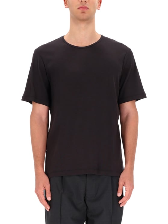 Lemaire White Cotton Crewneck T-Shirt