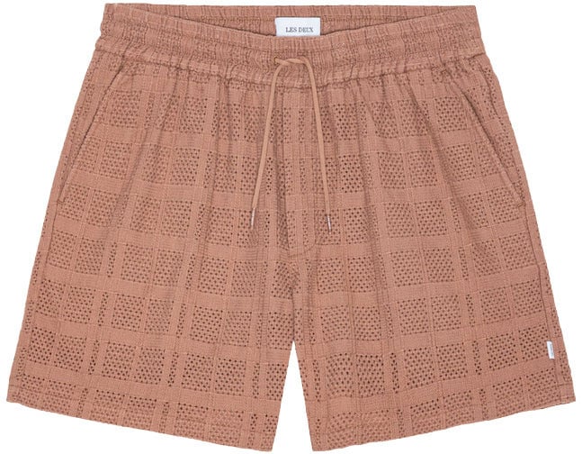 Les Deux Shorts Cognac Red