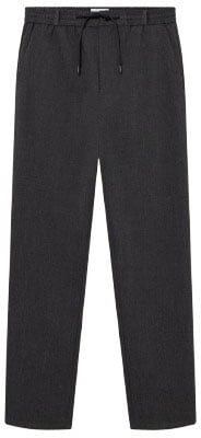 Les Deux Trousers Dark Grey Melange