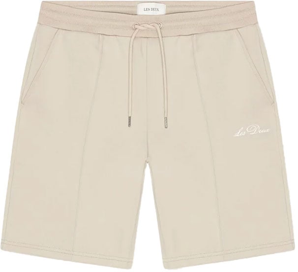 Les Deux les deux ballier track shorts beige