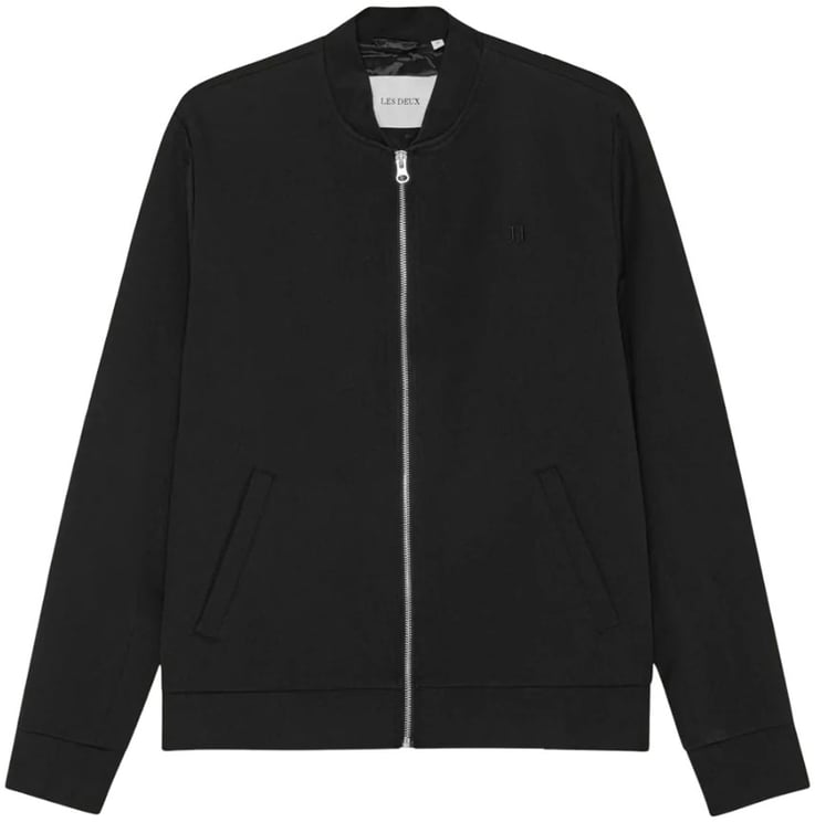 Les Deux les deux como bomber jacket black