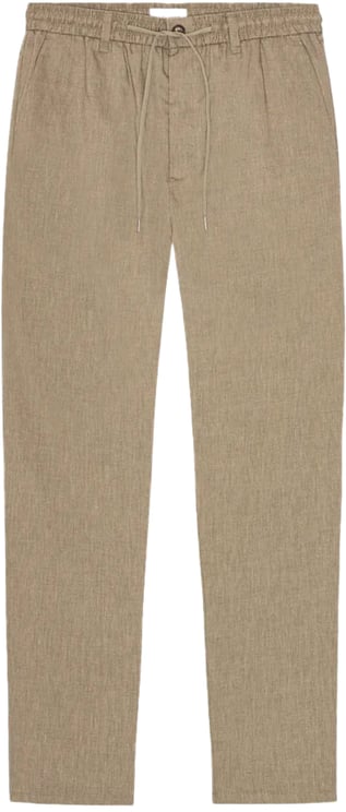 Les Deux pantalon les deux como tapered slub lichen green
