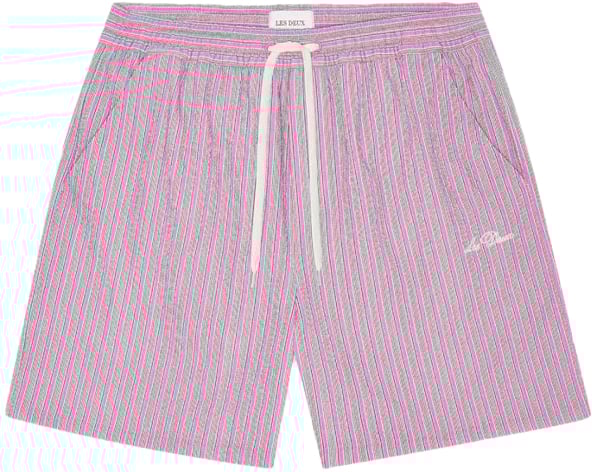 Les Deux short bain mailot plage rose gauffre les deux marque