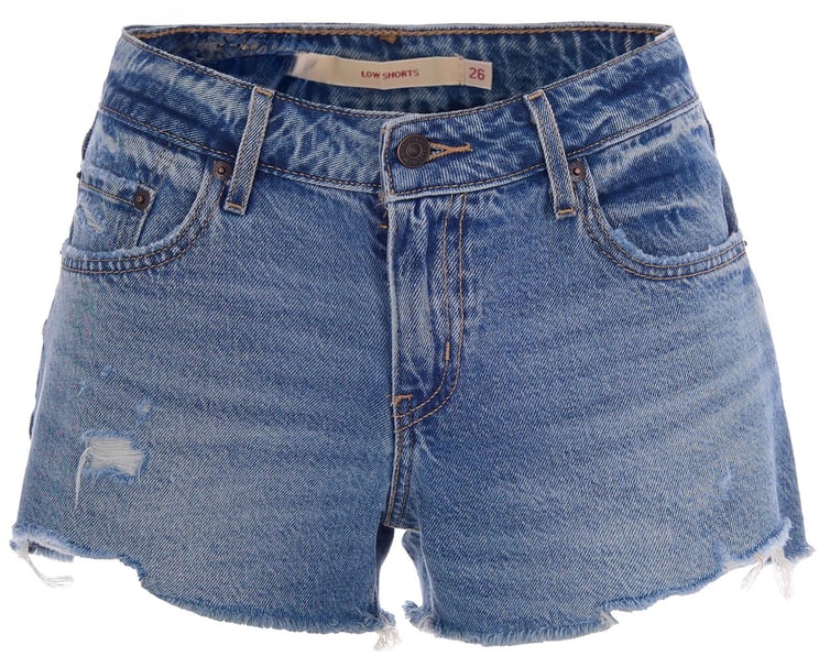 Levi's Shorts Med Indigo Worn In