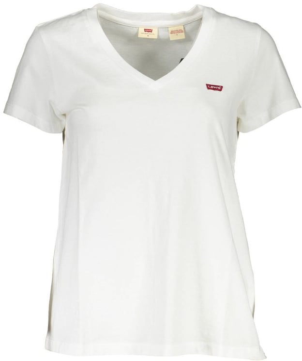 Levi's Levi's White Cotton Women T-Shirt