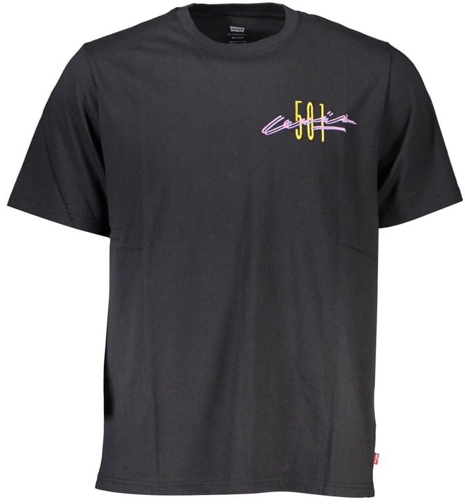 Levi's Levi's Black Cotton Mens T-Shirt