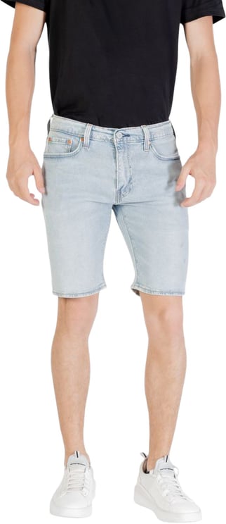 Levi's Levi's Light Blue Cotton Bermuda Shorts