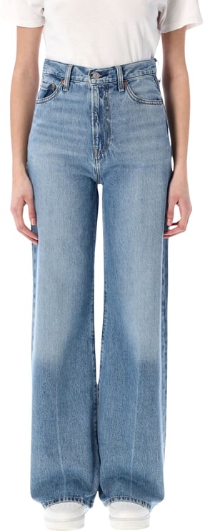 Levi's Ribcage Wide Leg Not The Same Light Blue