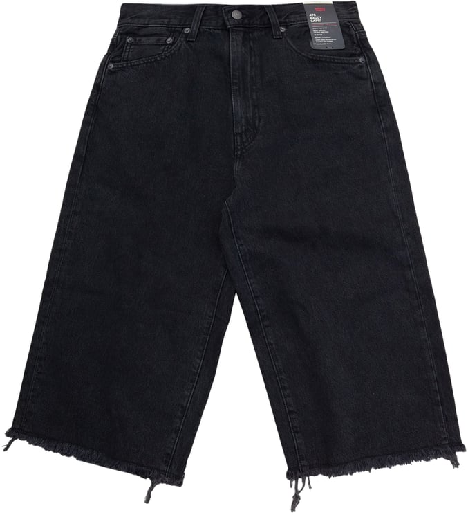 Levi's Short 478 Baggy Capri 'Just Business' Nero