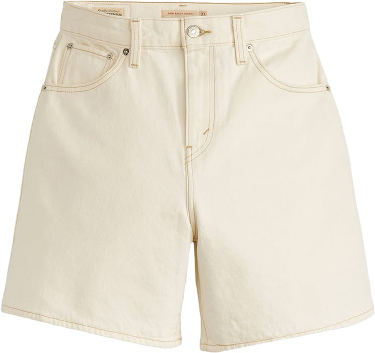 Levi's Shorts High Baggy Shorts Snow