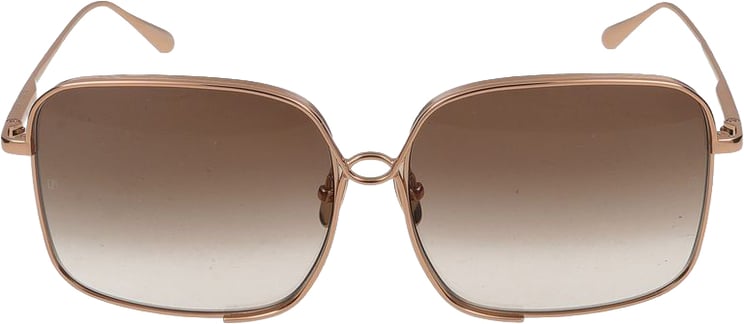 Linda Farrow Sunglasses Linda Farrow LFL1597 Genevieve C2 Rose Gold 60/15/145