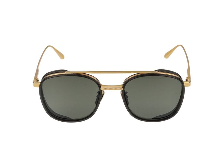 Linda Farrow Sunglasses Linda Farrow LFL1558 Varo C1 Yellow Gold/Light Gold 50/21/145