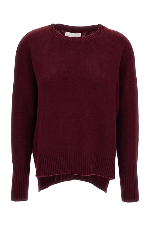 Lisa Yang Red Mila Premium Cashmere Sweater