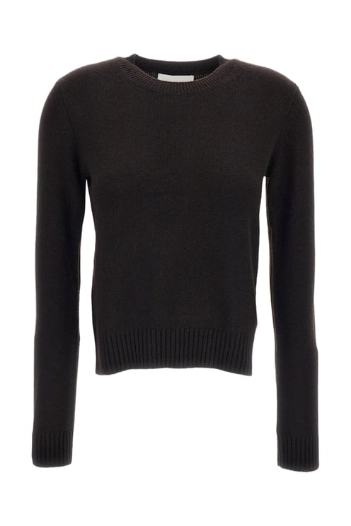 Lisa Yang Brown Mable Mid-Weight Cashmere Sweater