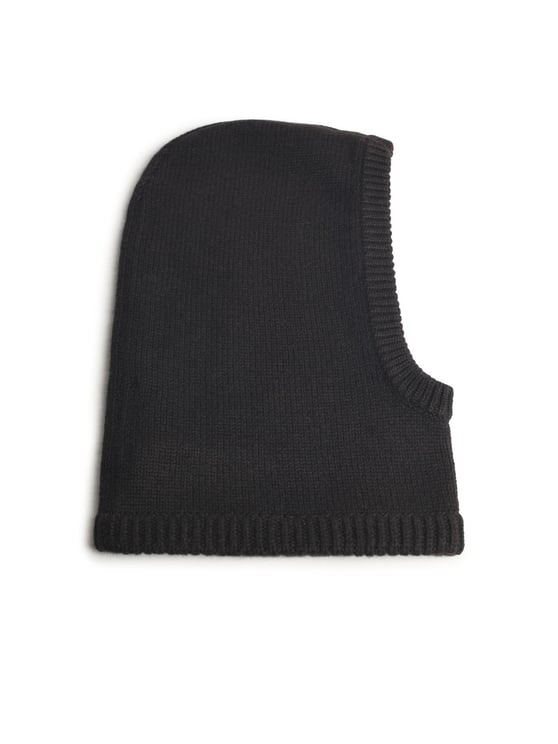 Lisa Yang Balacava 'Astri' In Dark Brown Cashmere