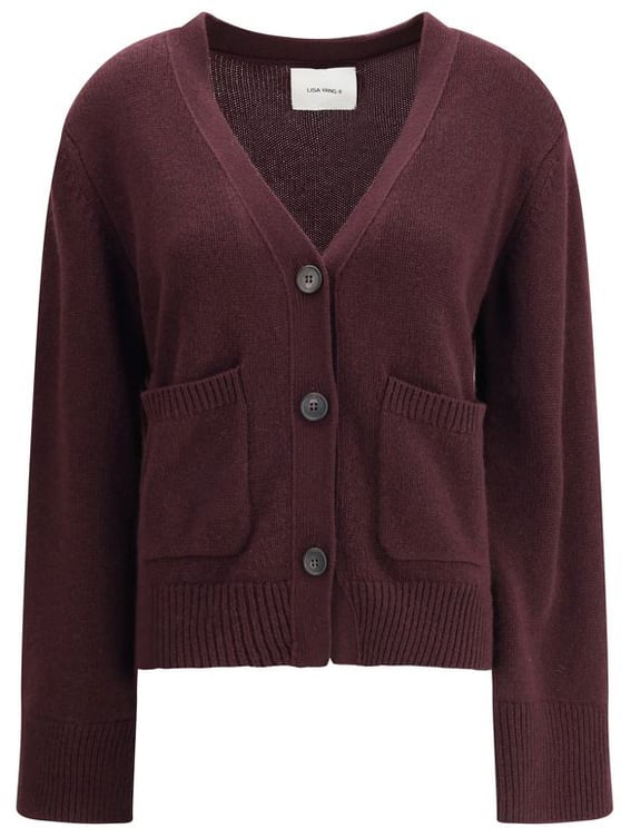 Lisa Yang Lisa Yang Purple Cashmere Cardigan
