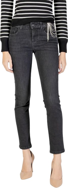 Liu Jo Liu Jo Black Cotton Skinny Jeans