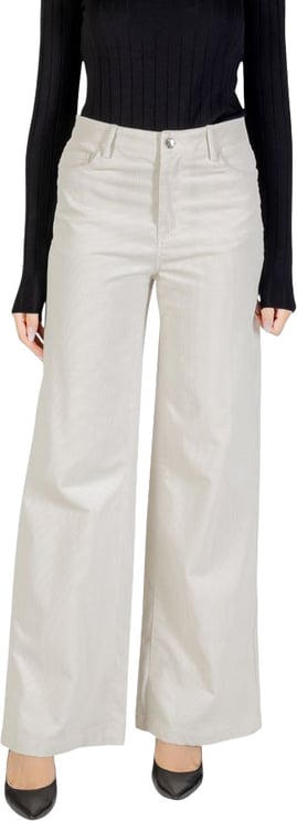 Liu Jo Liu Jo Beige Cotton Casual Pants