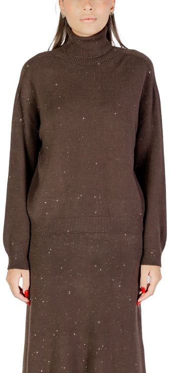 Liu Jo Liu Jo Brown Viscose Sweatshirt