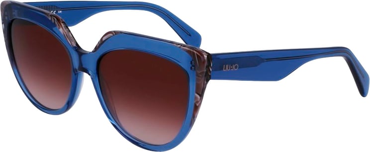 Liu Jo Liu Jo Blue Acetate Sunglasses