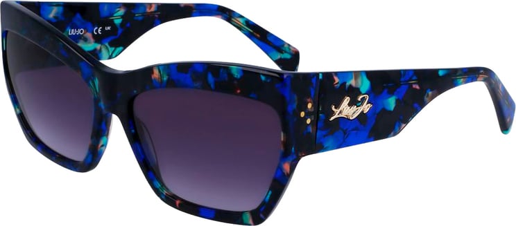 Liu Jo Liu Jo Blue Acetate Sunglasses