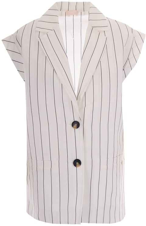 Liu Jo Jackets Bianco Lana/Nero