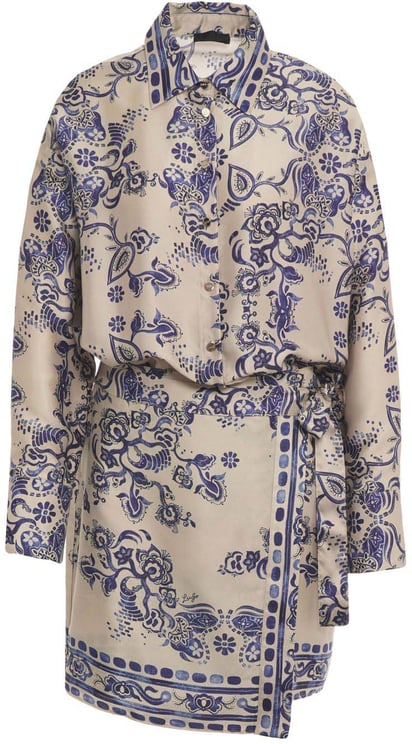 Liu Jo Satin chemisier dress