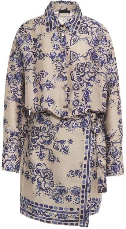 Liu Jo Satin chemisier dress