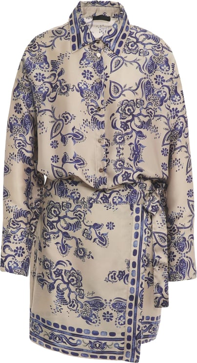 Liu Jo Satin chemisier dress
