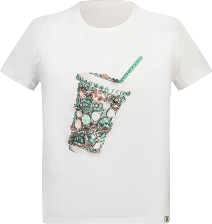Liu Jo Liu Jo Kinder Meisjes T-Shirt In Wit
