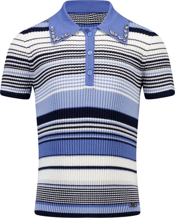 Liu Jo Liu Jo Kinder Meisjes Polo In Licht Blauw
