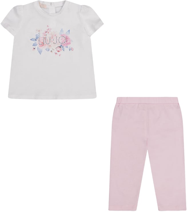 Liu Jo Liu Jo Baby Meisjes Setje In Wit