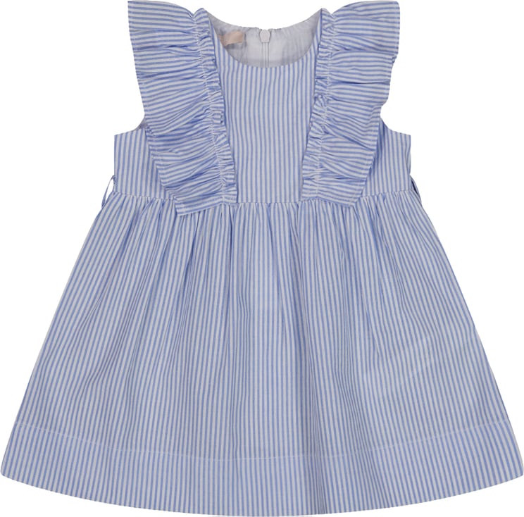 Liu Jo Liu Jo Baby Meisjes Jurk In Licht Blauw