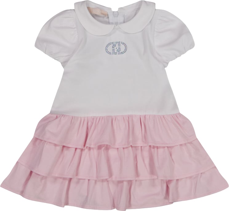 Liu Jo Liu Jo Baby Meisjes Jurk In Licht Roze