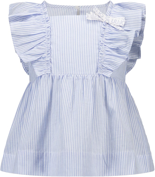 Liu Jo Liu Jo Kinder Meisjes T-Shirt In Licht Blauw