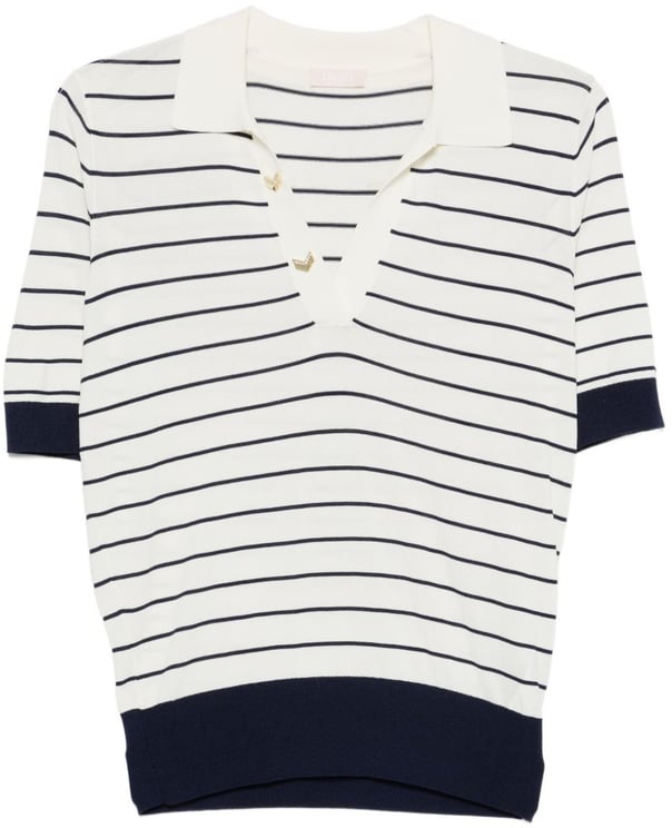 Liu Jo Sweaters Whmilkntblue Sky