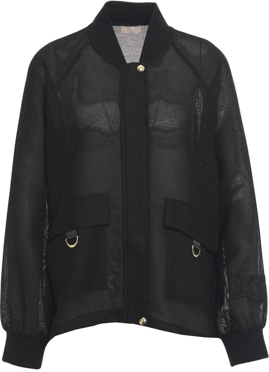 Liu Jo Mesh bomber jacket