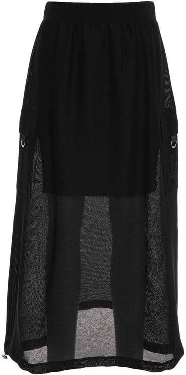 Liu Jo Mesh maxi skirt
