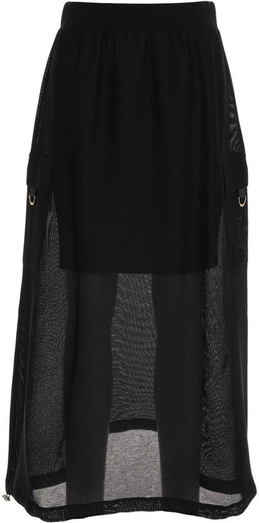 Liu Jo Mesh maxi skirt