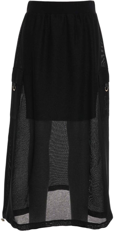 Liu Jo Mesh maxi skirt