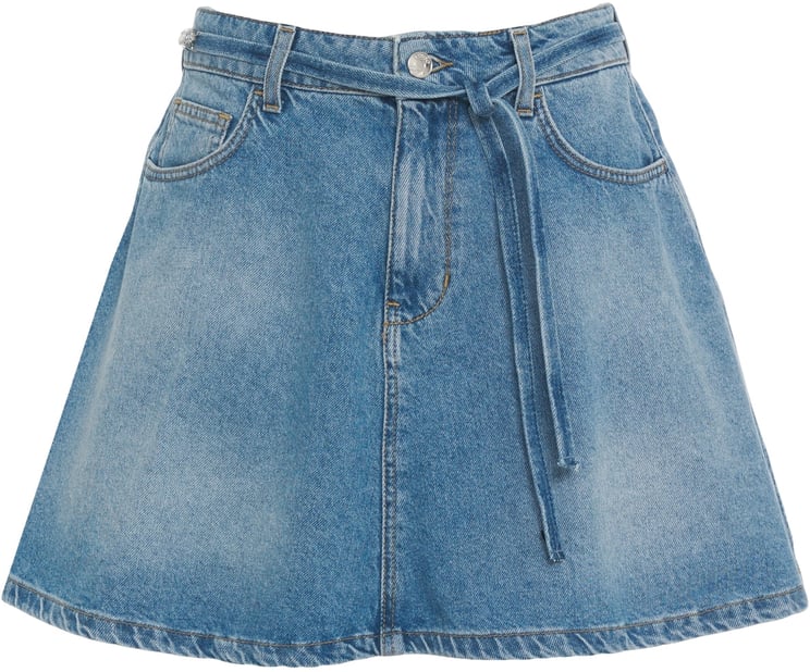 Liu Jo Denim mini skirt