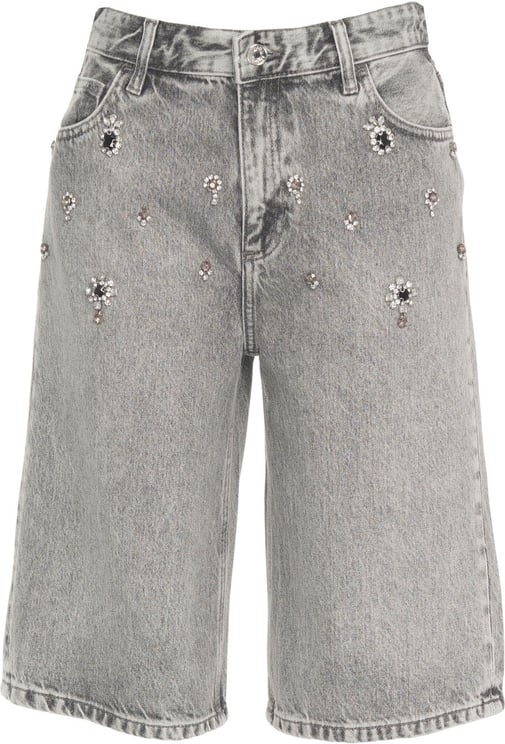 Liu Jo Bermuda shorts with rhinestones