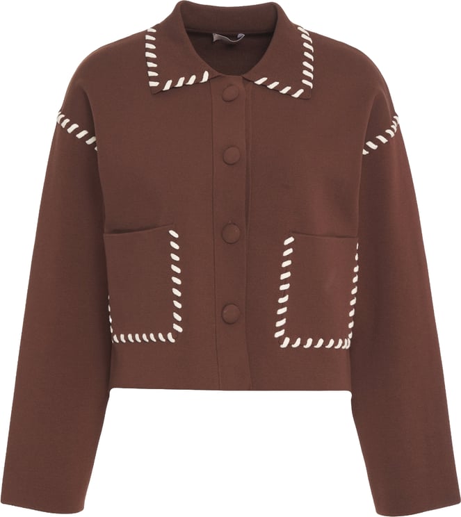Liu Jo Jacket with decorative stitching