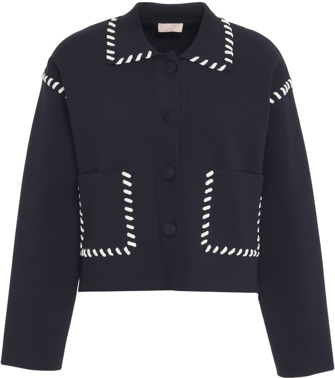Liu Jo Jacket with decorative stitching