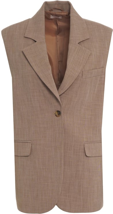 Liu Jo Oversize single-breasted vest