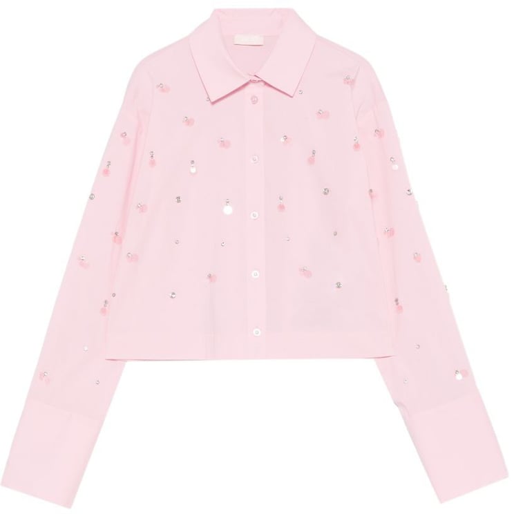 Liu Jo Shirts Pink Powder